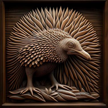 3D model Echidna peli (STL)